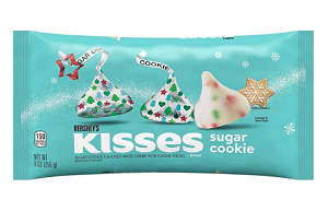 [usa_kissessugar] Chocolate Kisses Hersheys sugar cookie - 255 gr - dulces - golosinas