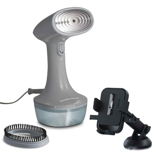 [11557] Combo Plancha A Vapor Portátil Hamilton Beach Màs Soporte De Celular