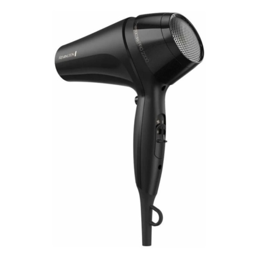 [REM-D12A] Secador de cabello remington thermcare 1900W 2 vel. 3 ajustes negro