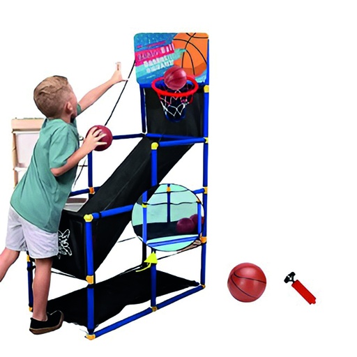 [LD 540] JUEGO DE BALONCESTO CON PELOTA E INFLADOR