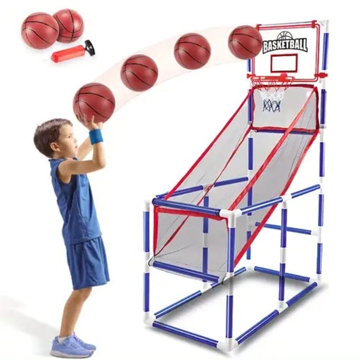 [28-01-043] Juguete Kit de basketball armable dos pelotas