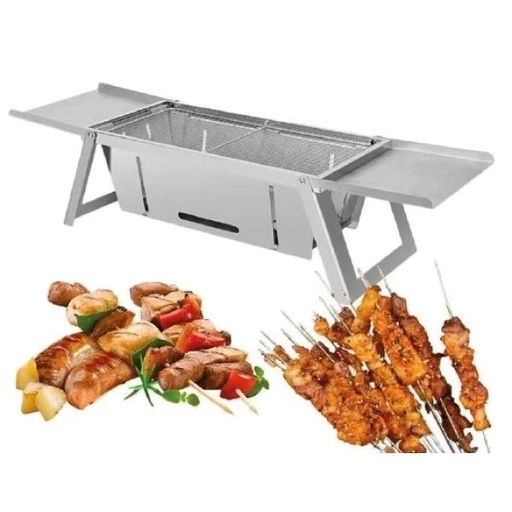 [O6716648] Parrilla portatil para asados plegable, ECHEF PRO VERANO