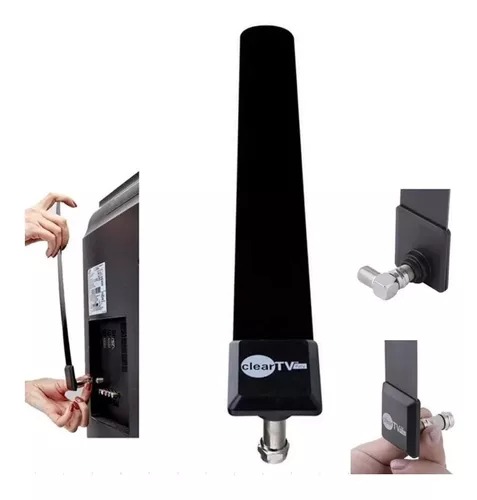 [HOGAUD] Antena Tv Digital Canales Ultra Hd Lcd Led Plasma Universal