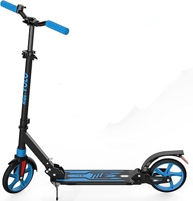 [HOJUTJ1025B A] Scooter Monopatín De Aluminio Color Azul